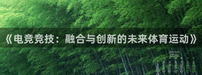 米兰电竞首页：《电竞竞技：融合与创新的未来体育运动》