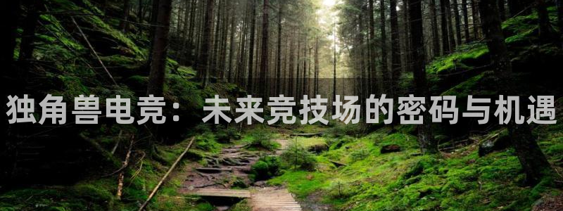 米兰电竞网站：独角兽电竞：未来竞技场的密码与机遇