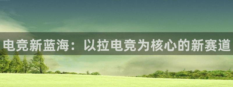 米兰电竞网站入口：电竞新蓝海：以拉电竞为核心的新赛道